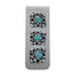 Navajo Turquoise Genuine Sterling Silver Money Clip JX127035